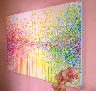 Original art for sale at UGallery.com | Bridge 1 by Natasha Tayles | $950 | acrylic painting | 24' h x 36' w | photo 2