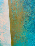 Original art for sale at UGallery.com | In the Rain 3 by Janet Hamilton | $2,900 | oil painting | 36' h x 36' w | thumbnail 4