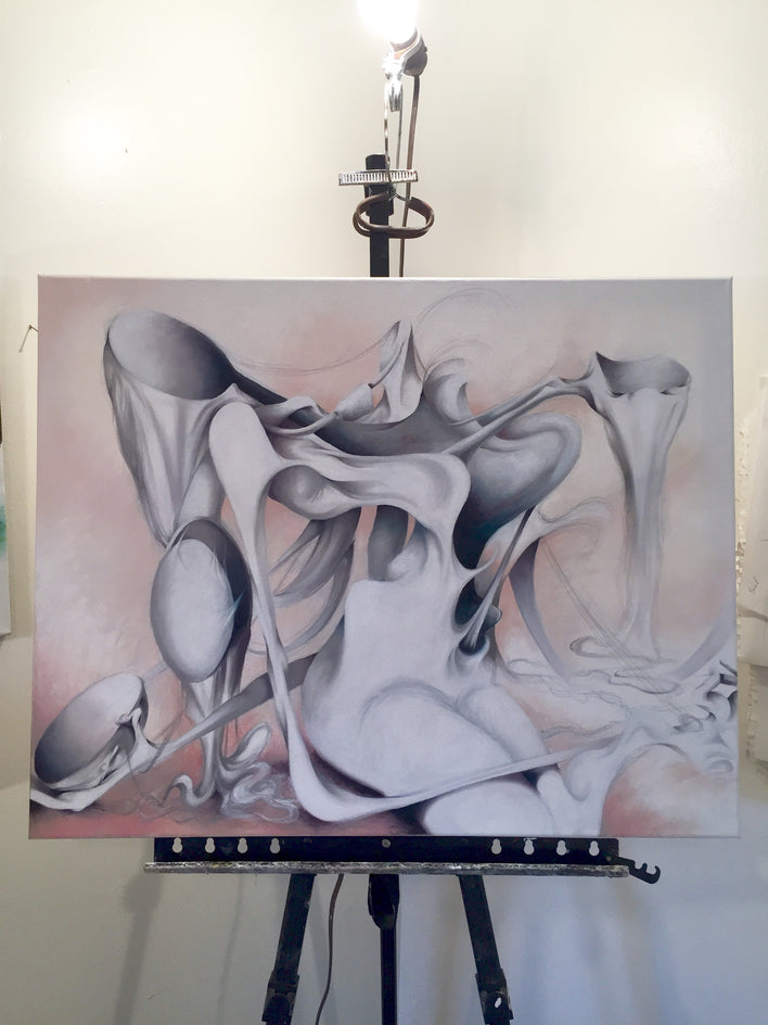 Holding Back by Sumner Crenshaw |  Context View of Artwork 