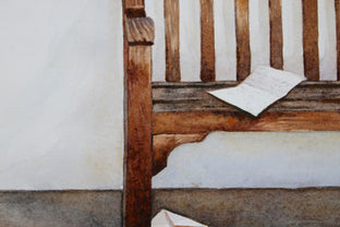 Note by Dwight Smith |  Side View of Artwork 