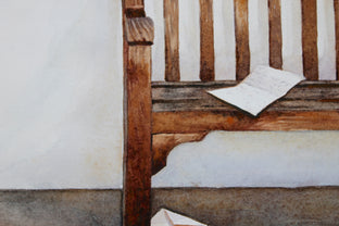 Original art for sale at UGallery.com | Note by Dwight Smith | $375 | watercolor painting | 7' h x 10' w | photo 2