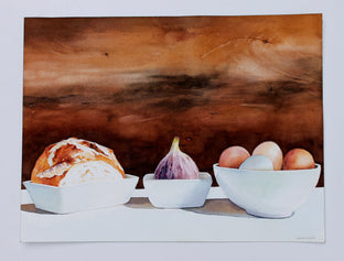 Original art for sale at UGallery.com | Honest Meal by Dwight Smith | $475 | watercolor painting | 12' h x 16' w | photo 3