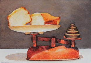 Original art for sale at UGallery.com | Pound Cake by Dwight Smith | $375 | watercolor painting | 7' h x 10' w | photo 1