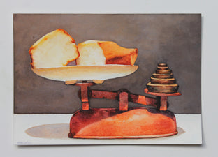 Original art for sale at UGallery.com | Pound Cake by Dwight Smith | $375 | watercolor painting | 7' h x 10' w | photo 3