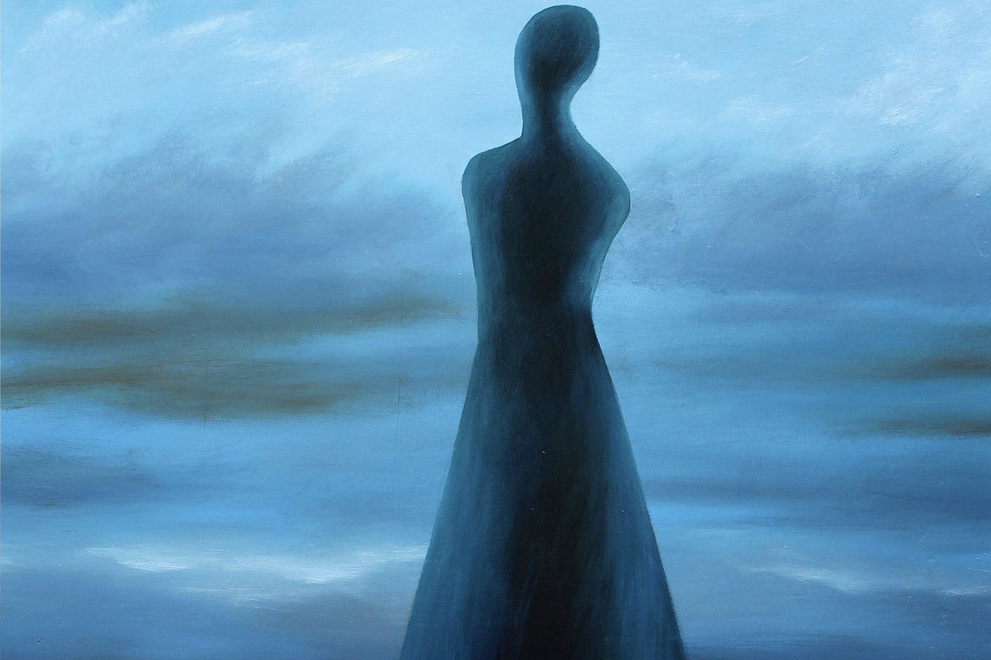 Who Are These Angels CXXXIII by Naoko Paluszak |  Closeup View of Artwork 