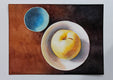 Original art for sale at UGallery.com | Blue Moon Orchard by Dwight Smith | $275 | watercolor painting | 9' h x 12' w | thumbnail 3