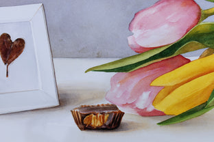 Original art for sale at UGallery.com | Support Group by Dwight Smith | $450 | watercolor painting | 9' h x 18' w | photo 4
