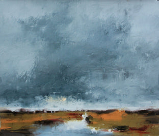 Original art for sale at UGallery.com | Weather's Regard by Ronda Waiksnis | $1,000 | oil painting | 32' h x 37' w | photo 1