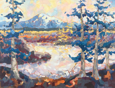 oil painting by Teresa Smith titled Mt Baker II