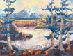 Original art for sale at UGallery.com | Mt Baker II by Teresa Smith | $3,075 | oil painting | 30' h x 40' w | thumbnail 1