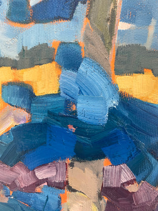 Mt Baker II by Teresa Smith |   Closeup View of Artwork 