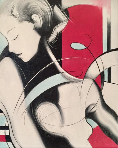 Ruby & Teal by Sumner Crenshaw |  Artwork Main Image 