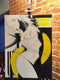 Original art for sale at UGallery.com | Dancer in Yellow by Sumner Crenshaw | $500 | oil painting | 24' h x 18' w | thumbnail 3