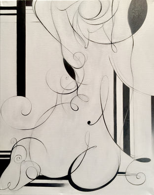 Original art for sale at UGallery.com | One Line by Sumner Crenshaw | $475 | oil painting | 20' h x 16' w | photo 1