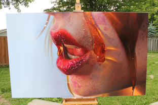 Original art for sale at UGallery.com | Honey Dust by David Shepherd | $25,350 | oil painting | 44' h x 72' w | photo 3