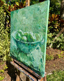 Original art for sale at UGallery.com | Them Apples by Nava Lundy | $1,150 | acrylic painting | 24' h x 24' w | thumbnail 2