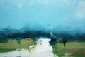 Original art for sale at UGallery.com | Spring's Season by Ronda Waiksnis | $1,325 | oil painting | 25' h x 49' w | thumbnail 4