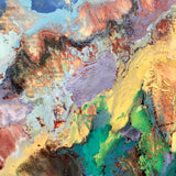 Original art for sale at UGallery.com | A Day on the Mountain by James Hartman | $540 | encaustic artwork | 20' h x 24' w | thumbnail 4