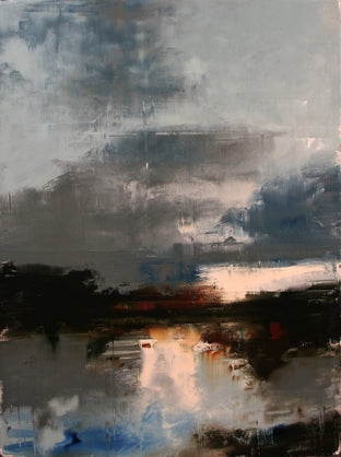 Original art for sale at UGallery.com | Impluse of the Sky by Ronda Waiksnis | $750 | oil painting | 30' h x 22' w | photo 1