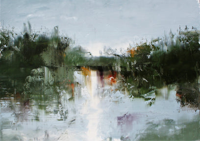 Huitt Pond - Morning by Ronda Waiksnis | Artwork Main Image