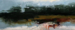 Original art for sale at UGallery.com | Towards Robinson, Trees by Ronda Waiksnis | $1,325 | oil painting | 27' h x 49' w | photo 4