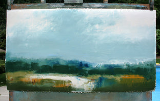 Original art for sale at UGallery.com | Nature We Regard by Ronda Waiksnis | $1,325 | oil painting | 27' h x 49' w | photo 2