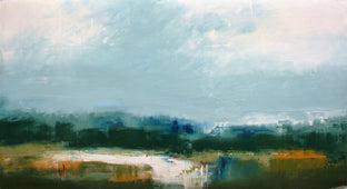 Original art for sale at UGallery.com | Nature We Regard by Ronda Waiksnis | $1,325 | oil painting | 27' h x 49' w | photo 1
