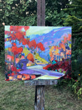 Original art for sale at UGallery.com | Moving to the Country by James Hartman | $1,650 | oil painting | 24' h x 30' w | thumbnail 3