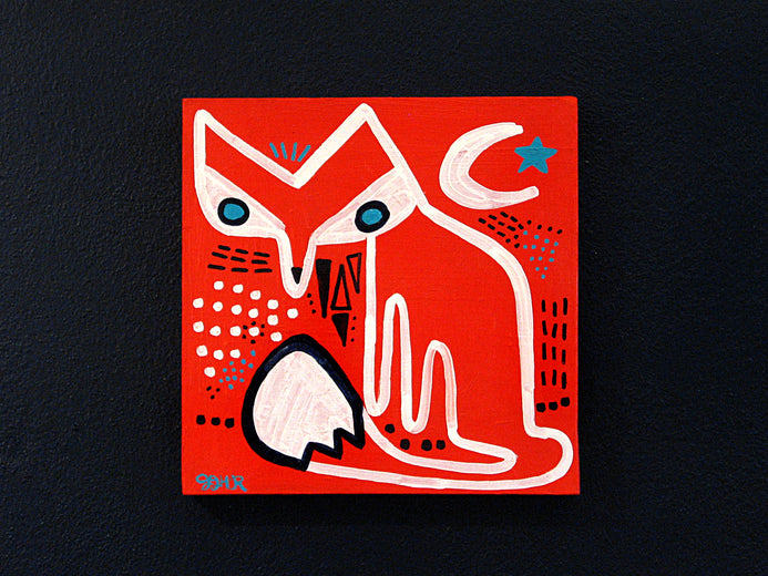 Baby Fox by Jessica JH Roller |  Context View of Artwork 