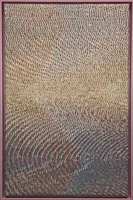 fiber artwork by Jack R. Mesa titled Sound as Paint 8 (Soft Synesthesia)