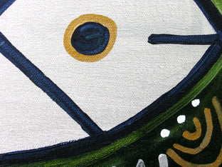 Silver Fish by Jessica JH Roller |   Closeup View of Artwork 