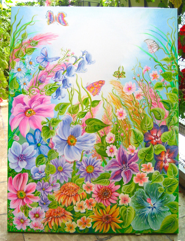 Summer Dreams by Natasha Tayles |  Context View of Artwork 