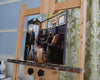 Original art for sale at UGallery.com | NYC Bookstore by Jonelle Summerfield | $600 | oil painting | 16' h x 16' w | thumbnail 3