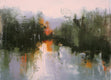Original art for sale at UGallery.com | Stewart's Stream by Ronda Waiksnis | $750 | oil painting | 22' h x 30' w | thumbnail 1