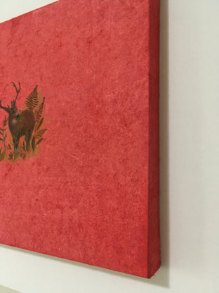 Deer & Starfish by Heejin Sutton |  Side View of Artwork 