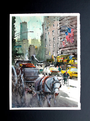 Rest to Central Park by Maximilian Damico |  Context View of Artwork 