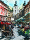 Original art for sale at UGallery.com | Prague Daily Market by Maximilian Damico | $700 | watercolor painting | 11' h x 9' w | thumbnail 1