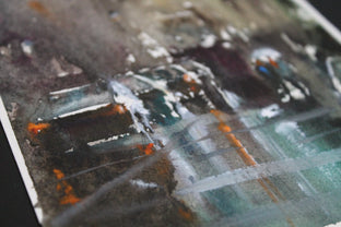 Original art for sale at UGallery.com | Prague Bell Towers by Maximilian Damico | $650 | watercolor painting | 14' h x 5.5' w | photo 2
