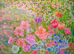 Original art for sale at UGallery.com | Floral Blooms by Natasha Tayles | $1,475 | acrylic painting | 30' h x 40' w | thumbnail 1