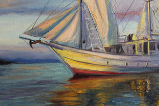 Sailing at Sunset by Andres Lopez |  Context View of Artwork 