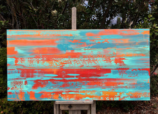 Original art for sale at UGallery.com | Ripped by Alicia Dunn | $1,825 | acrylic painting | 24' h x 48' w | photo 3