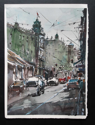 Prague Roads by Maximilian Damico |  Context View of Artwork 