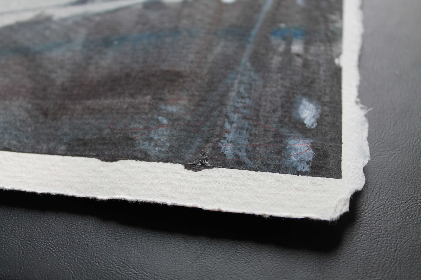 Prague Roads by Maximilian Damico |  Side View of Artwork 