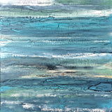 Original art for sale at UGallery.com | Contemplation by Alicia Dunn | $1,775 | mixed media artwork | 36' h x 36' w | thumbnail 1