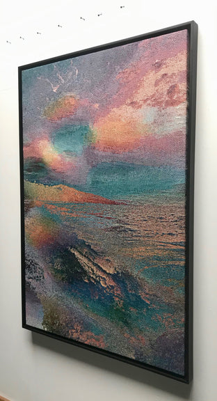 Original art for sale at UGallery.com | Coast (Image Colored by Its Own Sound) by Jack R. Mesa | $5,500 | fiber artwork | 56' h x 38' w | photo 3