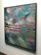 Original art for sale at UGallery.com | Japanese Lake (Distorted by My Wife's Voice) by Jack R. Mesa | $7,200 | fiber artwork | 56' h x 50' w | thumbnail 3