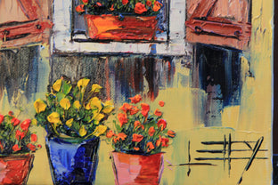 Italy of Mine by Lisa Elley |   Closeup View of Artwork 
