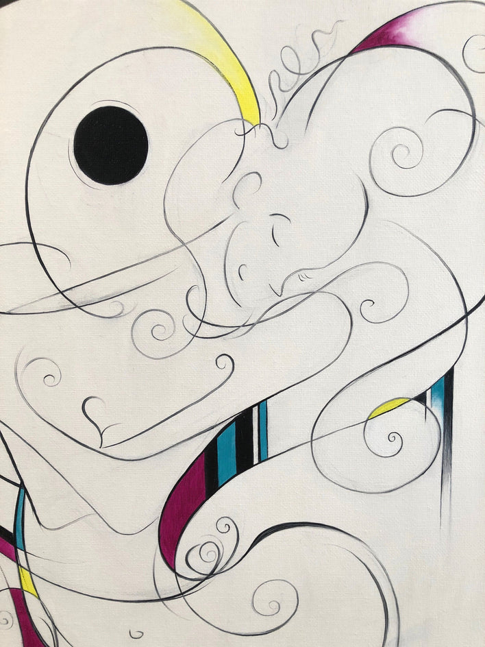 Back to Basics by Sumner Crenshaw |  Closeup View of Artwork 