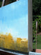 Original art for sale at UGallery.com | Robin's Egg Sky by Ronda Waiksnis | $250 | oil painting | 10' h x 10' w | thumbnail 2