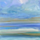 Original art for sale at UGallery.com | Ethereal Landscape by Alicia Dunn | $1,850 | acrylic painting | 36' h x 36' w | thumbnail 1